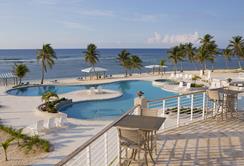 Cayman Islands Scuba Diving Holiday. Cayman Brac Dive Centre. Resort Pool.